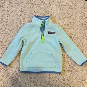 Vineyard Vines 1/4 zip fleece pullover